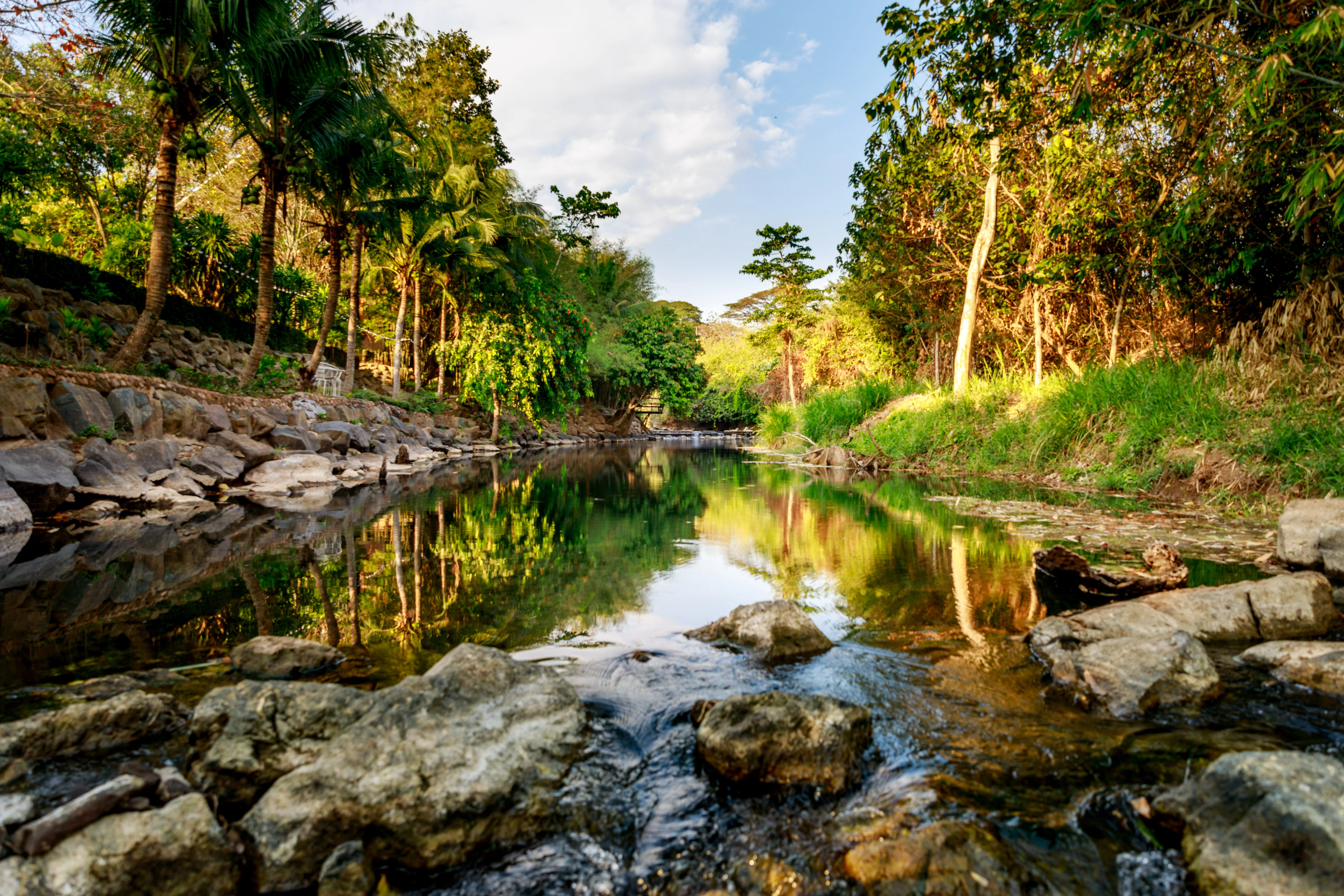 River through Khao Yai National Park, Thailand