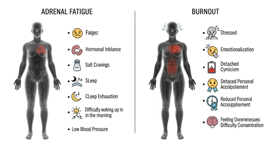 Adrenal Fatigue vs Clinical Burnout: What's the Difference and Why It Matters