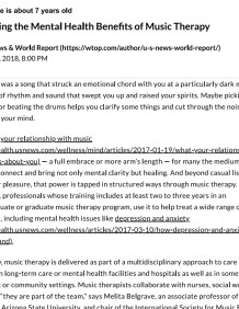 Music Therapy for Trauma